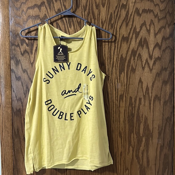 Baseballism Tops - New Ladies Large Baseballism tank top